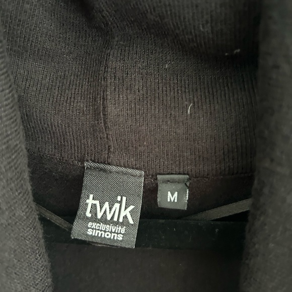 Twik Simons black knit dress women’s medium - Picture 2 of 3